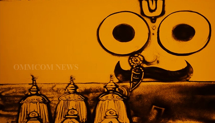 Sand Animation On Rath Yatra By Manas Sahoo | Odisha