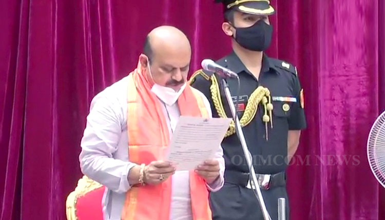 Basavaraj Bommai Takes Oath As Karnataka Cm Nation