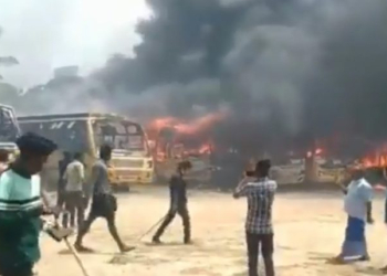 Curbs imposed in TN's Kallakurichi after student death sparks off violence.