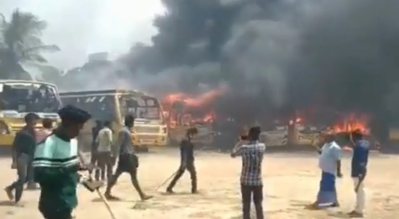Curbs imposed in TN's Kallakurichi after student death sparks off violence.
