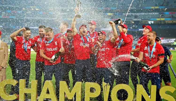 T20 World Cup: England players soak in the feeling of being crowned as tournament winner