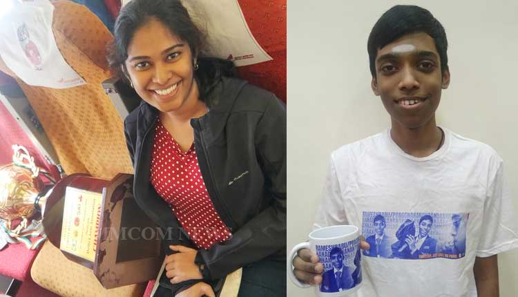 Praggnanandhaa and Nandhidhaa win Asian Continental Chess Championship