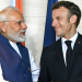 Narendra Modi, Emmanuel Macron