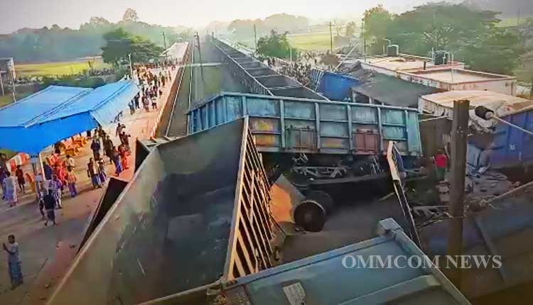 Goods Train Derails In Jajpur, 3 Dead