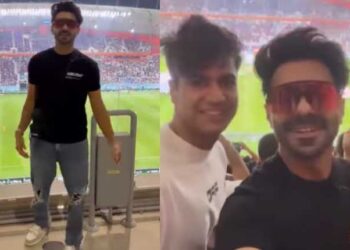 Aparshakti loves the energy in the stadium at FIFA World Cup