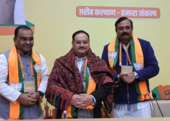 BJP office-bearers' meet underway in Delhi(Anupam Gautam)