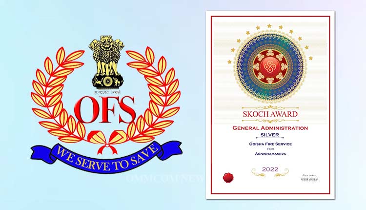 Odisha Fire Service Bags Skoch Award In General Administration Category | Odisha