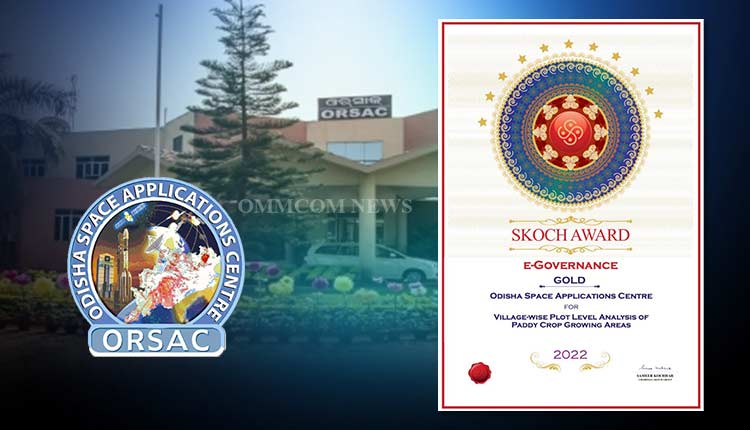 ORSAC Bags Prestigious Gold Skoch Award | Odisha
