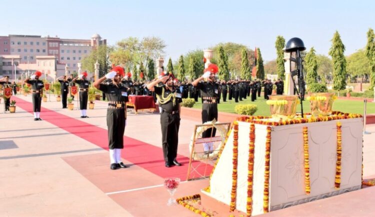 Lt Gen Amardeep Singh Bhinder relinquishes as South Western Army Commander.