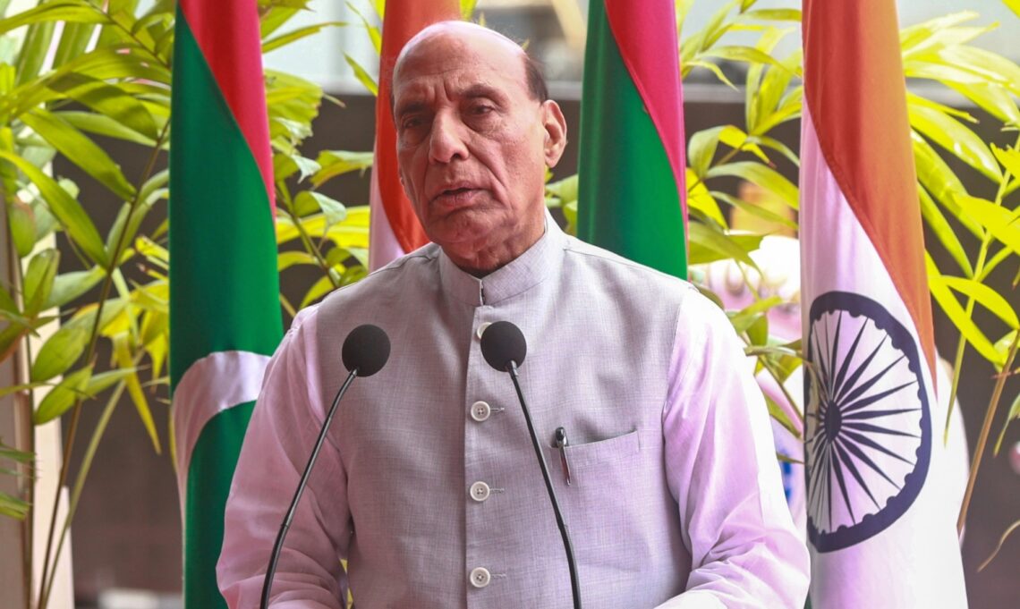 Union Defence Minister Rajnath Singh