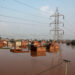 (140909) -- LAHORE, Sept. 9, 2014 (Xinhua) -- Houses are partially submerged in floodwaters in flood-hit area near east Pakistan's Lahore, Sept. 9, 2014. At least 203 people have been killed and hundreds others injured in rain-triggered accidents in Pakistan up till Monday, officials said. (Xinhua/Sajjad)
****Authorized by ytfs****