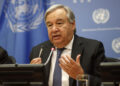 UN Secretary-General Antonio Guterres