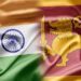 India, Sri Lanka flag