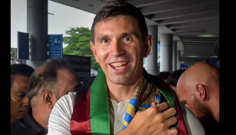 FIFA World Cup Golden Glove winner Emiliano Martinez arrives in India, says  'It was a dream