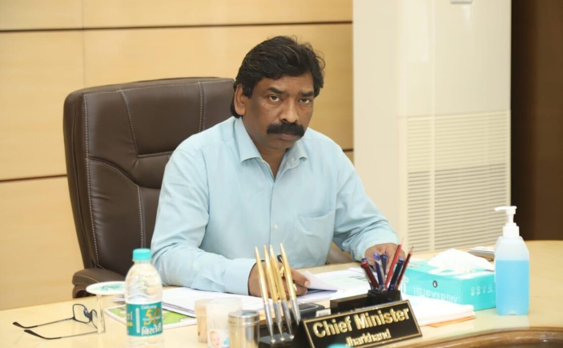 Ranchi: Jharkhand Chief Minister Hemant Soren.(Photo: IANS)