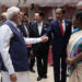 New Delhi: President Droupadi Murmu, Prime Minister Narendra Modi, Indonesian President Joko Widodo, Republic of Korea President Yoon Suk Yeol and other delegates at the Gala Dinner during the G20 Summit, in New Delhi, on Saturday, September 09, 2023.(Photo: IANS/Instagram/@narendramodi)