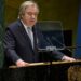 UN Secretary-General Antonio Guterres addresses the opening of the 67th session of the UN Commission on the Status of Women at the UN headquarters in New York, on March 6, 2023. (Manuel ElÃ­as/UN Photo/Handout via Xinhua/IANS)
