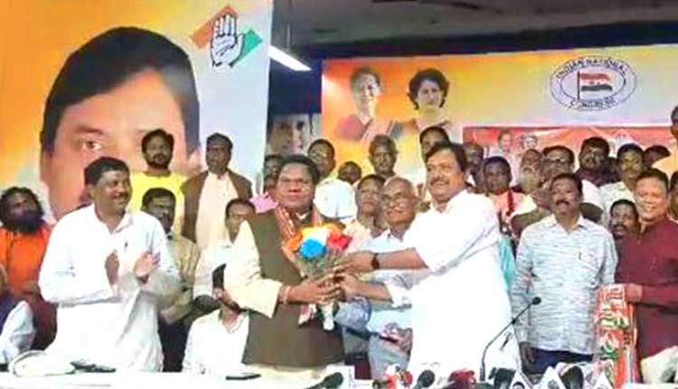 Jayaram Pangi joins congress