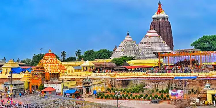 Jagannath temple in Puri