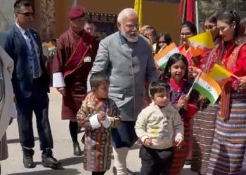 PM Narendra Modi in Bhutan
