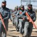 Afghan police personnel attend a graduation ceremony at a police training center in Jalalabad city, Nangarhar province, Afghanistan, Jan. 26, 2022. (Photo by Hamidullah/Xinhua/IANS)