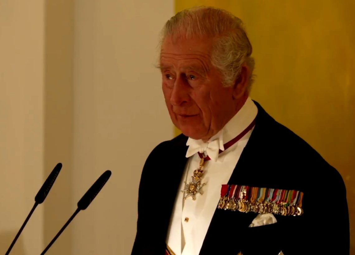 UK's King Charles III in Berlin.(photo:TWitter)