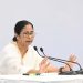 Kolkata:West Bengal Chief Minister Mamata Banerjee address during review meeting at Nabanna on Thursday June 27,2024.(Photo:IANS)