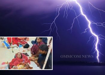 lightning strike Nabarangpur