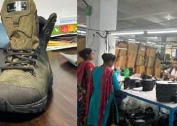 Bihar firm supplying safety shoes