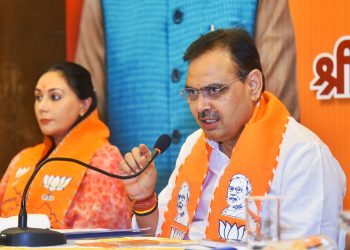 Rajasthan Chief Minister Bhajan Lal Sharma and Deputy CM Diya Kumari