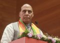 New Delhi: Defence Minister Rajnath Singh addresses the launch of the BJP's National Membership Drive programme at the party headquarters in New Delhi on Monday, September 02, 2024. (Photo: IANS/Qamar Sibtain)