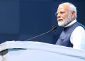 Gandhinagar: Prime Minister Narendra Modi addresses during the inauguration of  4th Global Re-lnvest Renewable Energy Investors' Meet in Gandhinagar, Gujarat on Monday September 16, 2024. (Photo: IANS)