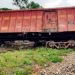 Goods Train Derail