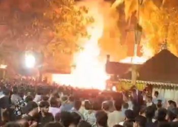 Kerala Temple Fire