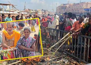 Devotees in Puri