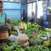 Kolkata: A vegetable vendor waits for customers at a vegetable market in Kolkata on Monday, July 03, 2023. (Photo: IANS/Kuntal Chakrabarty)