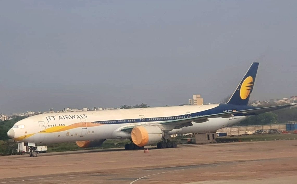 File Photos Jet Airways Airline. (Photo:IANS)