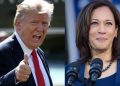 Donal Trump and Kamala Harris