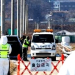 Seoul :his file photo taken Feb. 8, 2022, shows officials carrying out a disinfection operation on a road in the city of Pyeongtaek, Gyeonggi Province, after a farm in the city reported a highly pathogenic avian influenza case.(Yonhap/IANS)