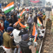 Patna: Supporters of Lok Sabha MP Rajesh Ranjan, alias Pappu Yadav, block railway tracks, demanding the cancellation and re-conduction of the Bihar Public Service Commission (BPSC) examination process in Patna on Friday, January 3, 2025. (Photo: IANS)