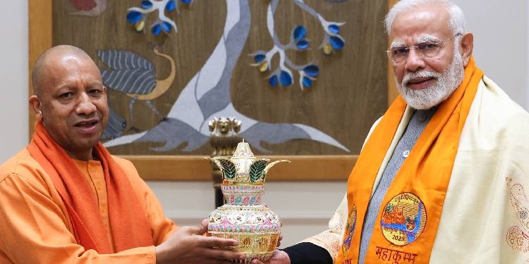 UP CM Yogi Adityanath Meets PM Modi