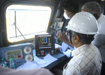 Railway Board chairman inspects Kavach in Hyderabad