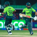 Karachi: Pakistan's Saud Shakeel and Babar Azam run between the wickets during the ICC Champions Trophy cricket match between New Zealand and Pakistan at National Bank Stadium in Karachi, Pakistan, on Wednesday, February 19, 2025. (Photo: IANS)