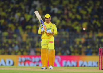 Chennai: Chennai Super Kings' MS Dhoni during the Indian Premier League (IPL) cricket match between Chennai Super Kings and Mumbai Indians at MA Chidambaram Stadium in Chennai, Sunday, March 23, 2025. (Photo: IANS/Kushal Doshi)