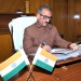 Shimla: Himachal Pradesh Chief Minister Sukhvinder Singh Sukhu finalizes budget proposals for the financial year 2025-26 ahead of its presentation in Shimla on Sunday, March 16, 2025. (IANS)