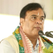 Tamulpur: Assam Chief Minister Himanta Biswa Sarma addresses during the 32nd Annual Session of All Bathou Mahasabha at Pathalikuchi, Tamulpur, Assam, on Sunday, April 06, 2025. (Photo: IANS)