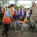 New Delhi: NDRF personnel participate in a nationwide mock drill at Indira Gandhi International Airport Terminal 3, New Delhi, Wednesday, May 07, 2025. The Ministry of Home Affairs has instructed several states to conduct civil defence mock drills on May 7.(Photo: IANS/Premnath Pandey)