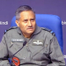 New Delhi: Air Marshal AK Bharti during a press briefing on 'Operation Sindoor' in New Delhi, Sunday, May 11, 2025. (Photo: IANS/Video Grab)