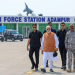 Jalandhar: Prime Minister Narendra Modi arrives at Adampur Air Base, in Jalandhar, Tuesday, May 13, 2025. (Photo: IANS)