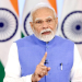 New Delhi: Prime Minister Narendra Modi addresses the inauguration of the Khelo India Youth Games 2025 via video conferencing, in New Delhi on Sunday, May 4, 2025. The event is being hosted in Bihar for the first time. (IANS)